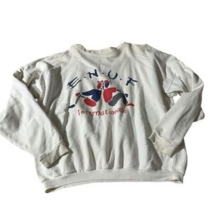 ENUF Internationale Cream Sweatshirt
